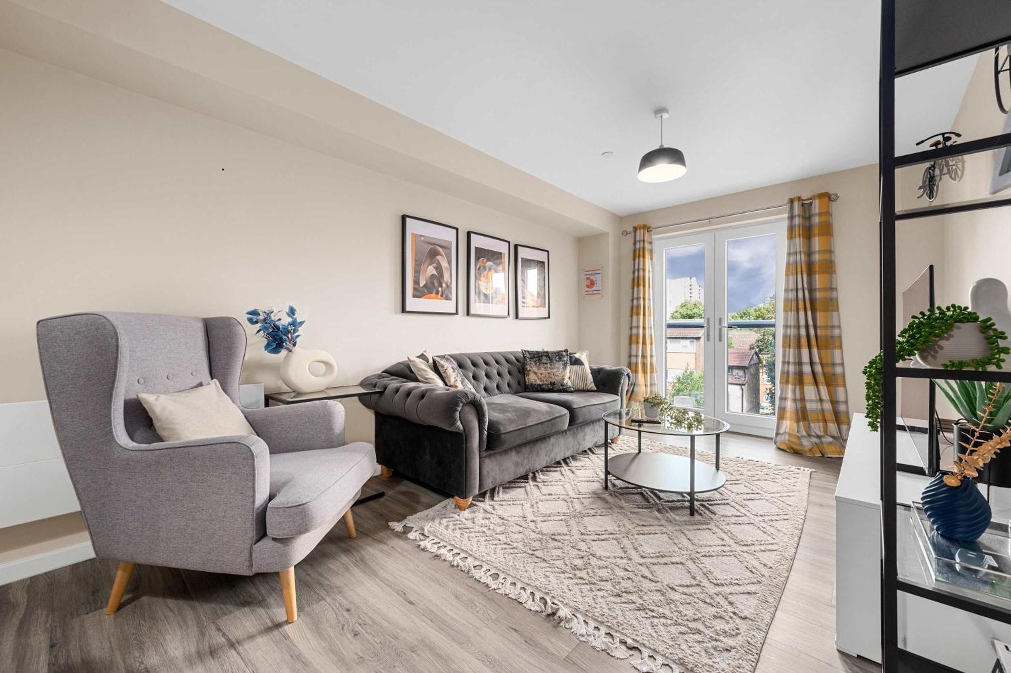 2 Bed Free Parking Mcr By Superhost Apartment *